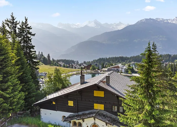 Piscine, & Vue Sur Le - 6 Pers Crans-Montana