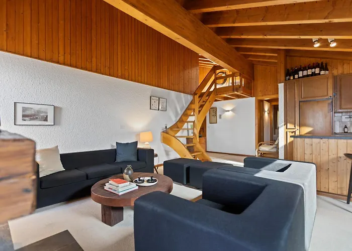 Apartament Piscine, & Vue Sur Le - 6 Pers Crans-Montana