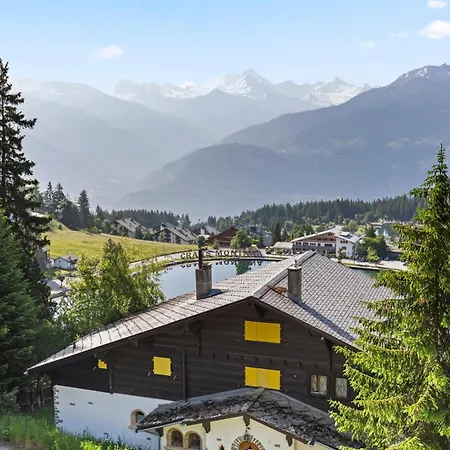 Piscine, & Vue Sur Le - 6 Pers Κρανς Μοντάνα